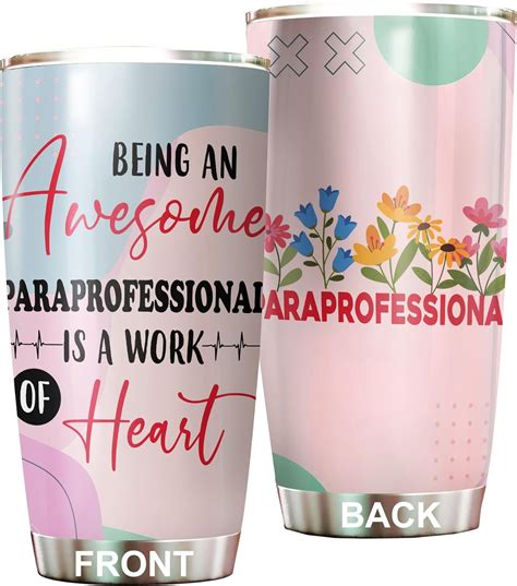 DCHYO Paraprofessional Tumbler Stainless Steel 20oz Paraprofessional