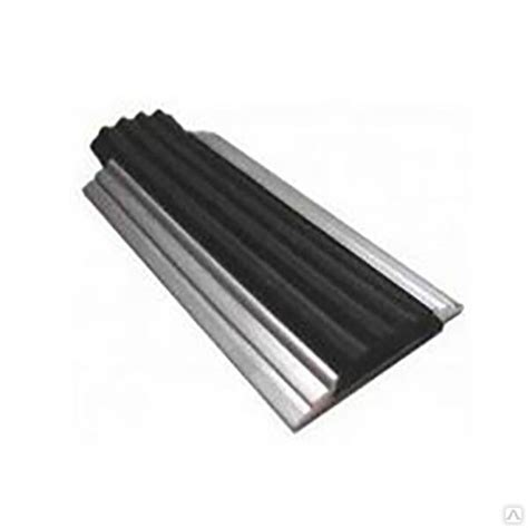 Алюминиевая накладка на ступень с резиновой вставкой 2 м купить за 480 ...