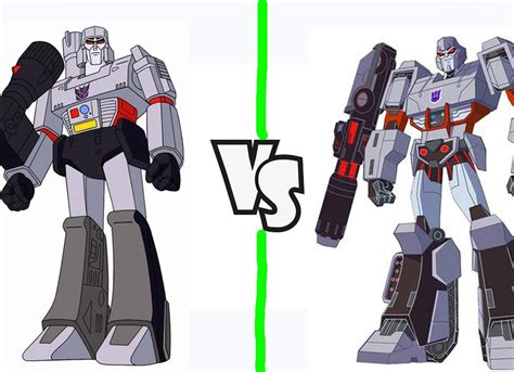 Megatron (G1) vs Megatron (Cyberverse) by Streamliner3000 on DeviantArt