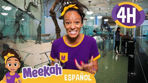 El Dinosaurio De Meekah Hola Meekah Amigos De Blippi Videos