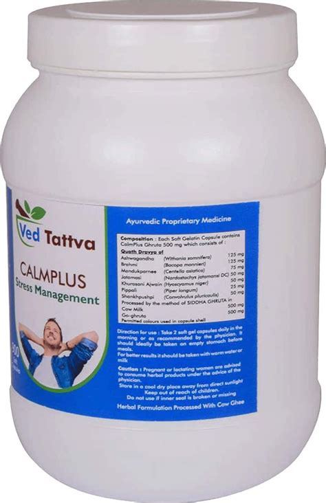 Buy Ved Tattva Calmplus Capsules Mg Ayurvedic Herbal