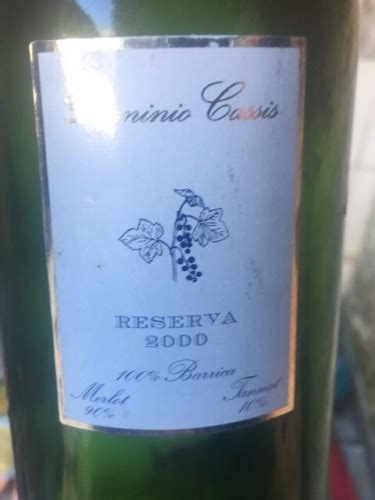 Dominio Cassis Barrica Reserva Merlot Tannat Vivino Australia