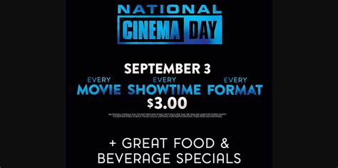 National Cinema Day: $4 Movie Tickets, Popcorn, Fountain Drink, and ...