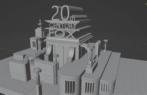 20th Century Fox Intro Scenery by Giobby66 | Download free STL model ...