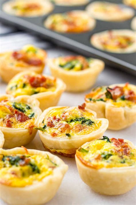 Mini Spinach Quiches Cooking For My Soul