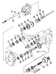 7260 (54A-435D100) - Cub Cadet Compact Tractor Parts Lookup with ...