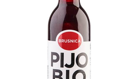 100% ovocná bio šťava BRUSNICA 250ml - PIJO BIO – Bio šťavy, sirupy a čaje. 