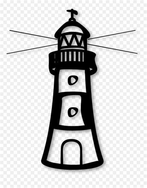 Lighthouse Outlines Clipart