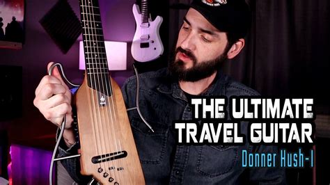 The Ultimate Portable Travel Guitar Donner Hush I Guitar NAMM 2023