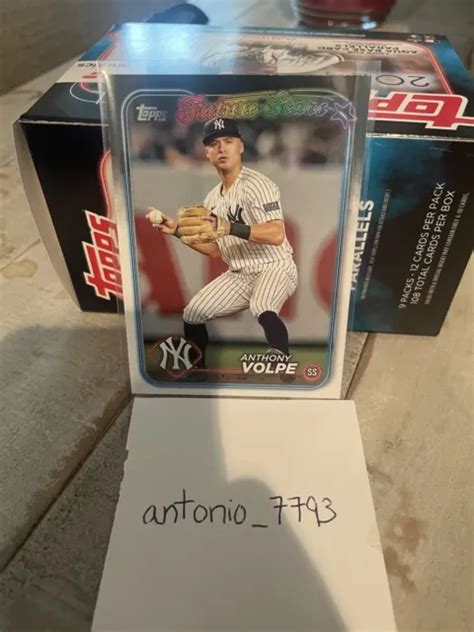 Topps Series Anthony Volpe Future Stars New York Yankees