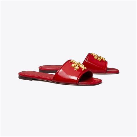 Eleanor Slide Womens Designer Sandals Tory Burch