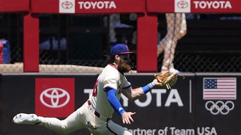 Brandon Marsh S Sliding Catch Philadelphia Phillies