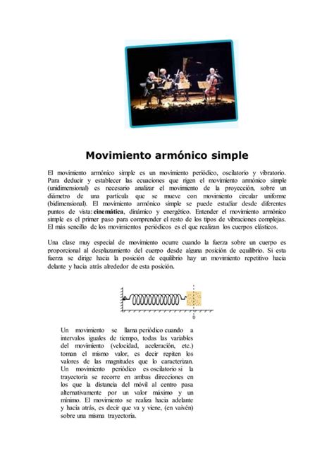 Movimiento Arm Nico Simple Pdf