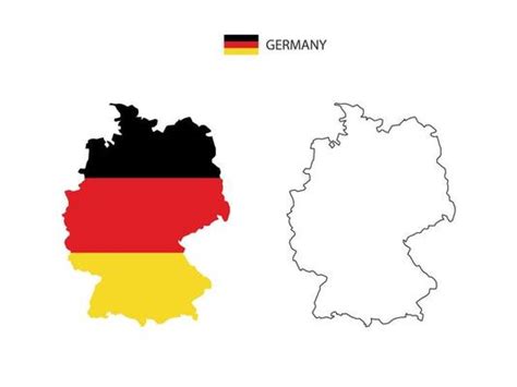 Germany Outline Vector Art, Icons, and Graphics for Free Download