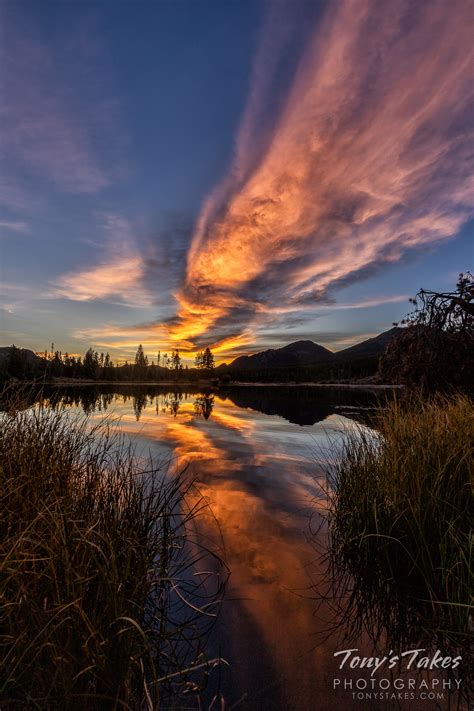 Sunrise reflections in Rocky Mountain National Park | Tony's Takes ...