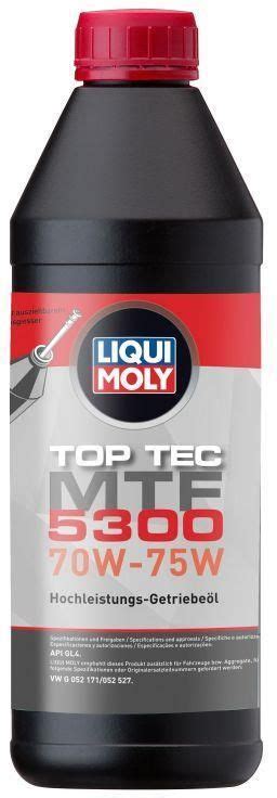 Olej Silnikowy Liqui Moly Top Tec Mtf W W L Opinie I Ceny