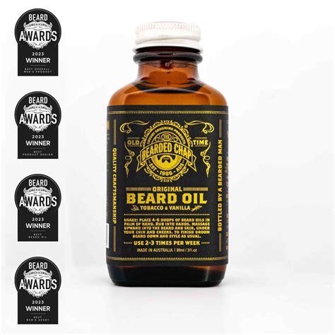 Tobacco And Vanilla Beard Oil The Bearded Chap