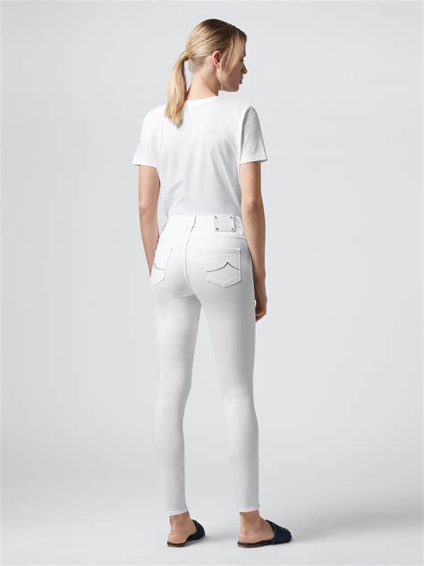 Gilda Skinny Fit Jeans White Jacob Coh N Gb