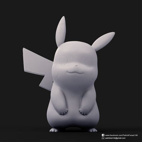 Stl File Pikachupokemon 🎨・3d Printable Design To Download・cults