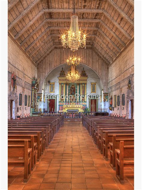 Mission Altar San Jose Spanish Mission California Poster For Sale