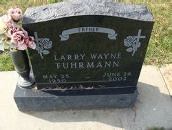 Larry Wayne Fuhrmann M Morial Find A Grave