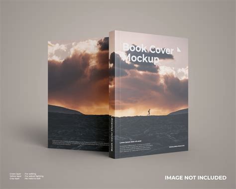 Mockup Di Libri A Copertina Morbida Fronte E Retro Psd Premium