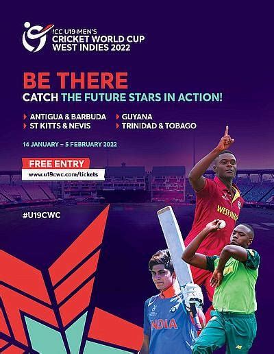 Be there - Free entry to ICC U19 Men's Cricket World Cup 2022