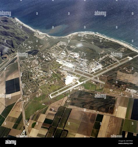 Aerial View Of The Pacific Missile Test Center Pmtc Taken From A