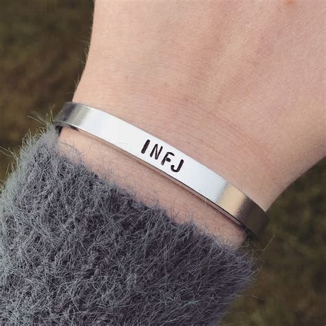 Buy Mbti Myers Briggs Personality Type Bracelet Infj Intj Intp Isfj