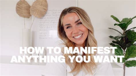 MANIFESTATION How To Manifest Anything You Want In 5 Easy Steps