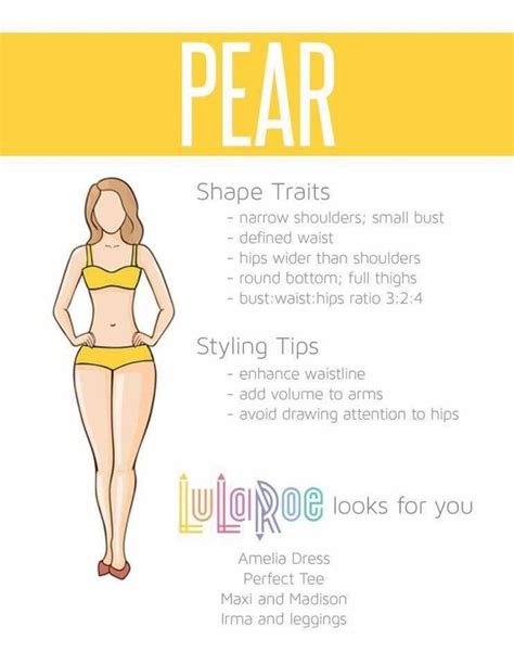 Women Pear Body Shapes