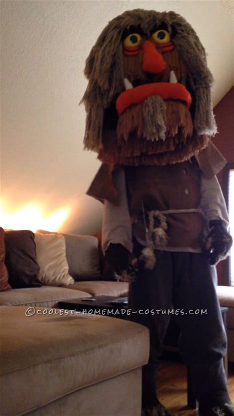 Cool Homemade Sweetums the Muppet Costume