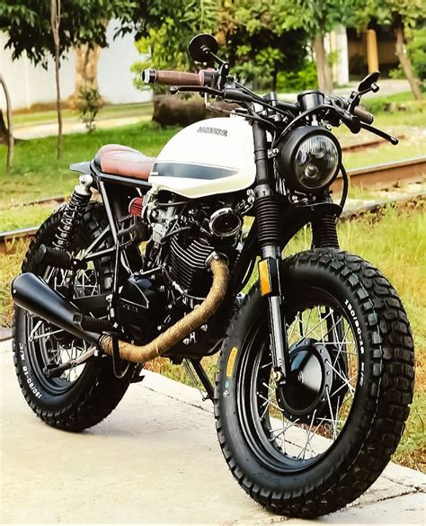 Honda Cgl 125 Scrambler Style Via Zdrcustom Reviewmotors Co