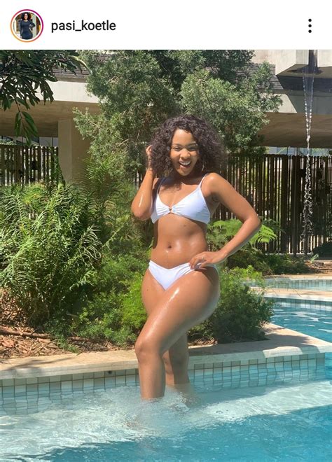 Hot Mama Alert Pasi Koetle Shows Off Her Curvaceous Bikini Body