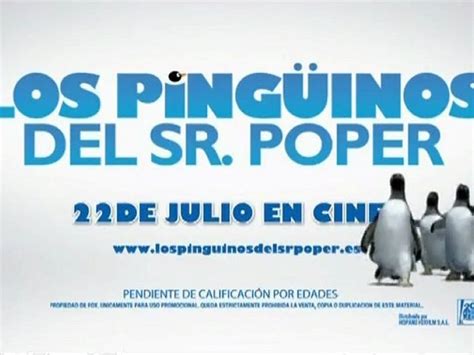 Los Pingüinos del Sr Poper Spot4 10seg Español Vídeo Dailymotion