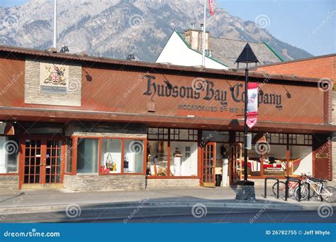 Hudson's Bay Company, Banff Avenue Editorial Image - Image: 26782755