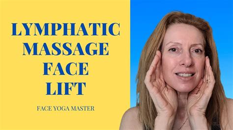 Lymphatic Drainage Face Lifting Massagefollow Along Youtube