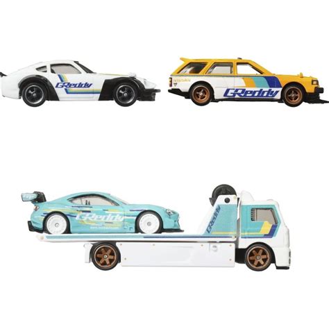 Mattel Hot Wheels prémiový angličák ks s týmovým tahačem drift GLAMI cz