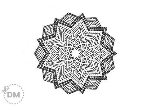 Difficult Mandala Coloring Page Diy Magazine