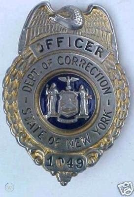 New York Correction officer badge pin NY nys docs 911 | #37553301