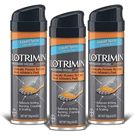 Lotrimin Af Athletes Foot Liquid Spray Miconazole Nitrate 2 Proven