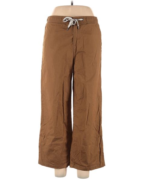 Vuori Solid Brown Casual Pants Size Xl 59 Off Thredup