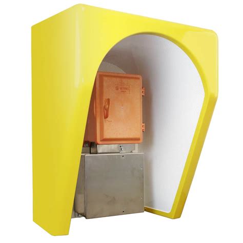 Industrial Acoustic Hood 23dB For Industrial Intercom Models Atex