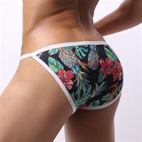 Bequeme Atmungsaktive Herrenunterhose TBack GString Dessous Tangas