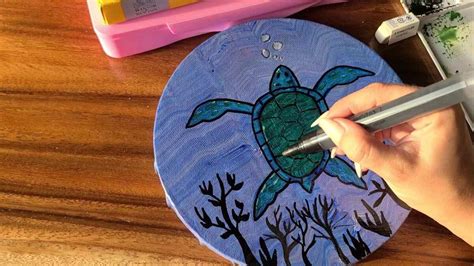 How to Paint Sea Turtles 15 Beautiful Tutorials (Acrylic, Watercolor ...