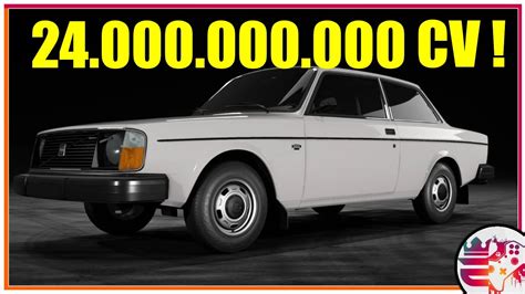 24 000 000 000 CV Volvo 242 DL Sur Need For Speed Heat YouTube