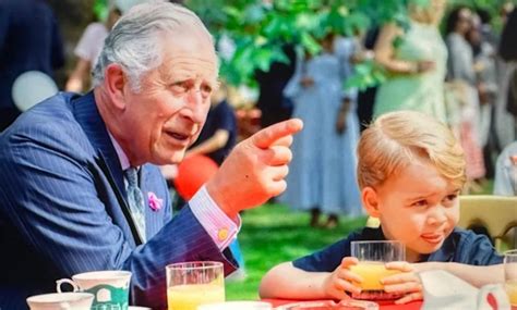 Unseen Photos Of George And Charlotte With King Charles Released In New