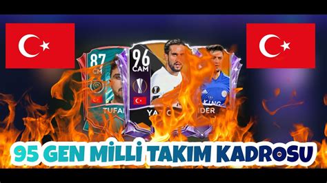 EFSANE MİLLİ TAKIM KADROSU FİFA MOBİLE YouTube