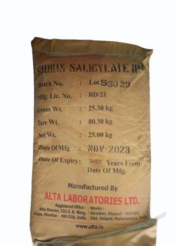 Sodium Salicylate Powder Kg Bag At Rs Kg In New Delhi Id