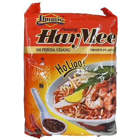 Get Ibumie Penang Harmee Prawn Flavour Noodle Count Delivered Weee